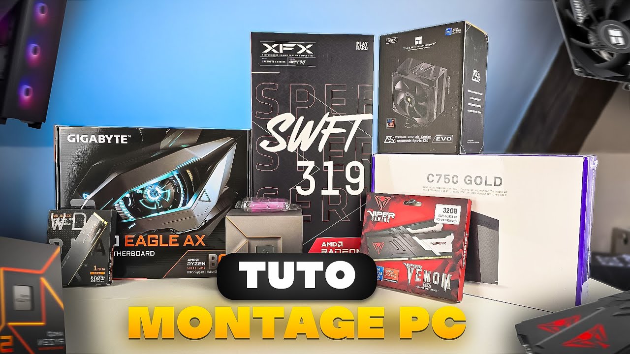 🔧Comment MONTER son PC GAMER + Cable Management (Ultra Complet)