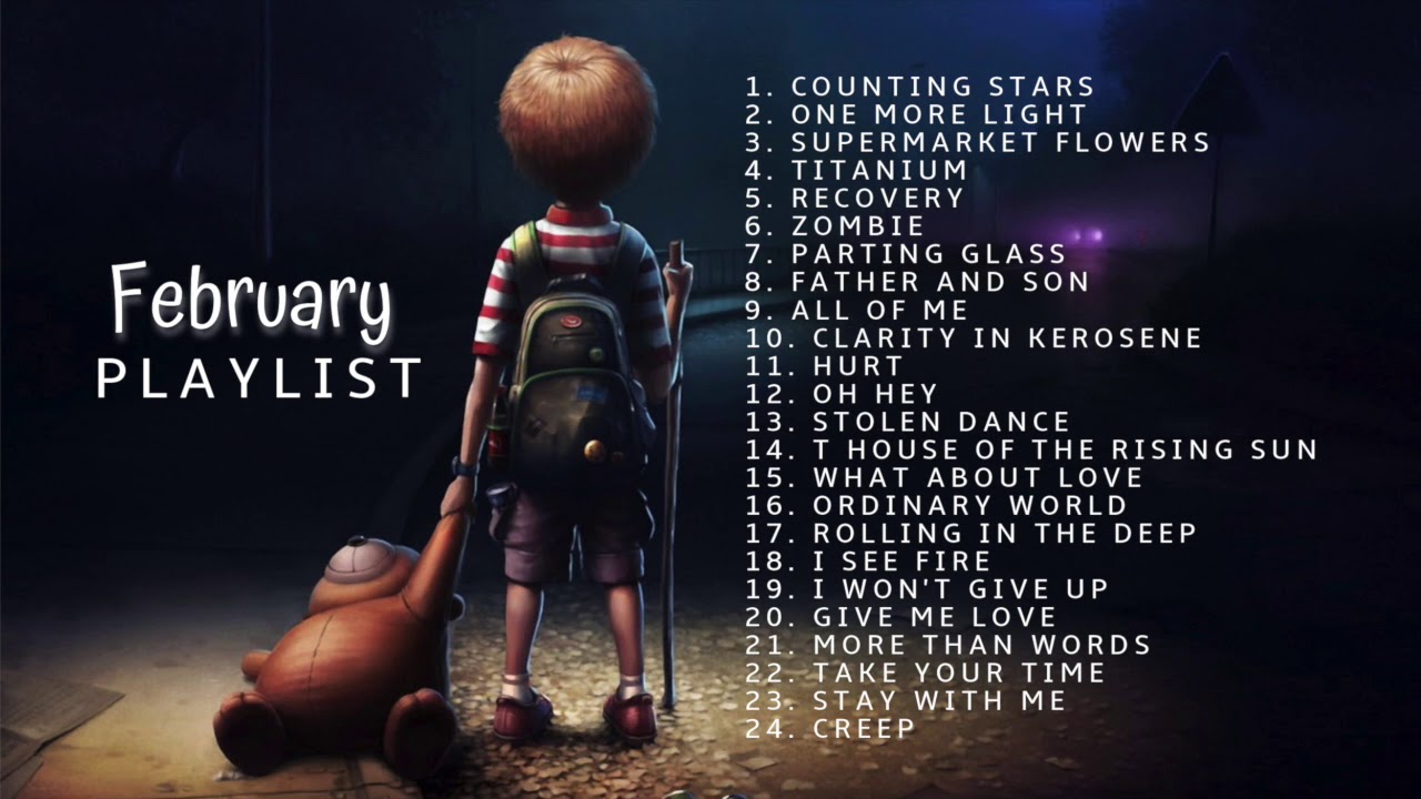 FEBRUARY PLAYLIST - Acoustic Guitar Pop Songs