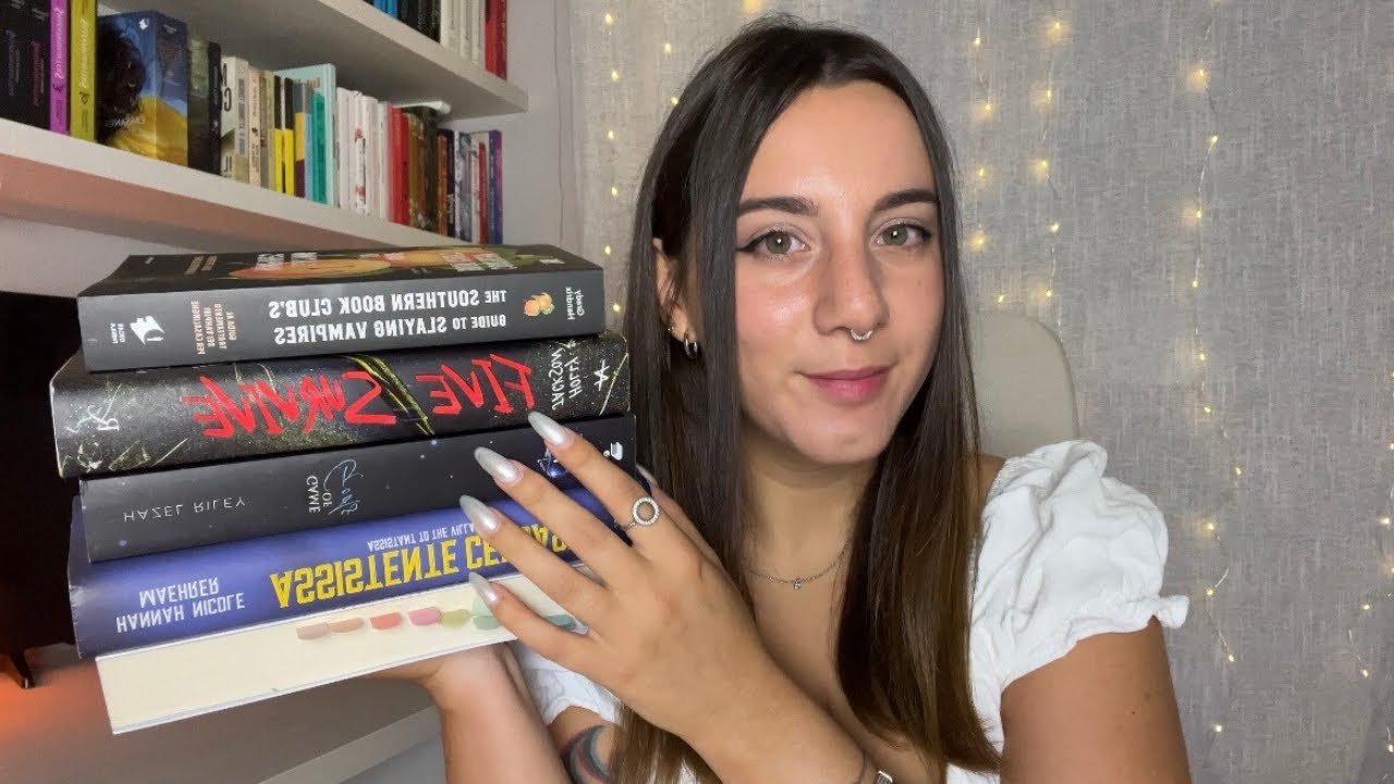 ASMR SOFT SPOKEN: LE MIE LETTURE DEL PERIODO!!! (wrap-up & tbr)