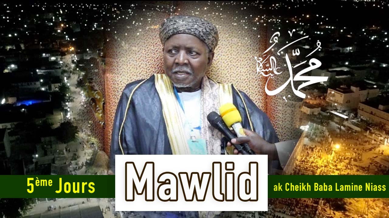 (Vidéo): 5ème Jours Mawlid Médina Baye 2020 avec Cheikh Baba Lamine Niass