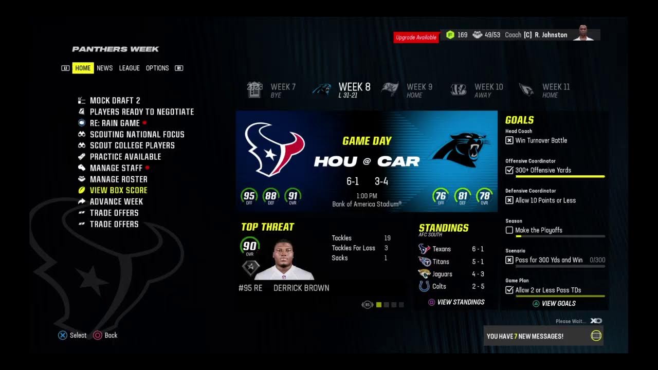 Madden 24 Houston Texans ep1