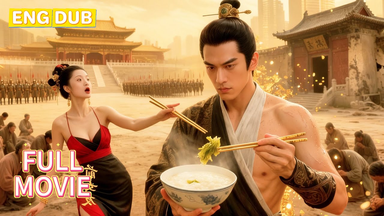 【ENG DUB】🔥Poor Guy Time-Travels with 10kg Rice Porridge! 🍚 Pickles to Power? From Zero to Tyrant