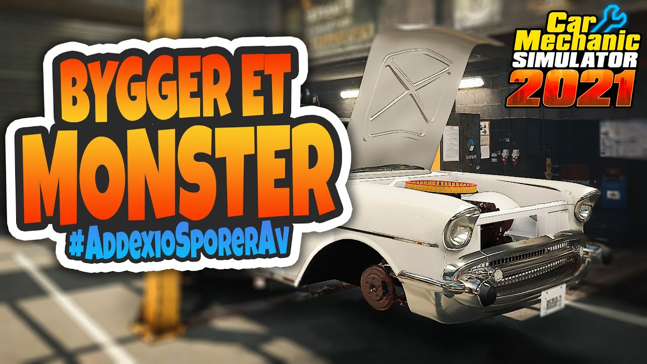 Dette er virkelig et MONSTER av en bil! | Car Mechanic Simulator 2021
