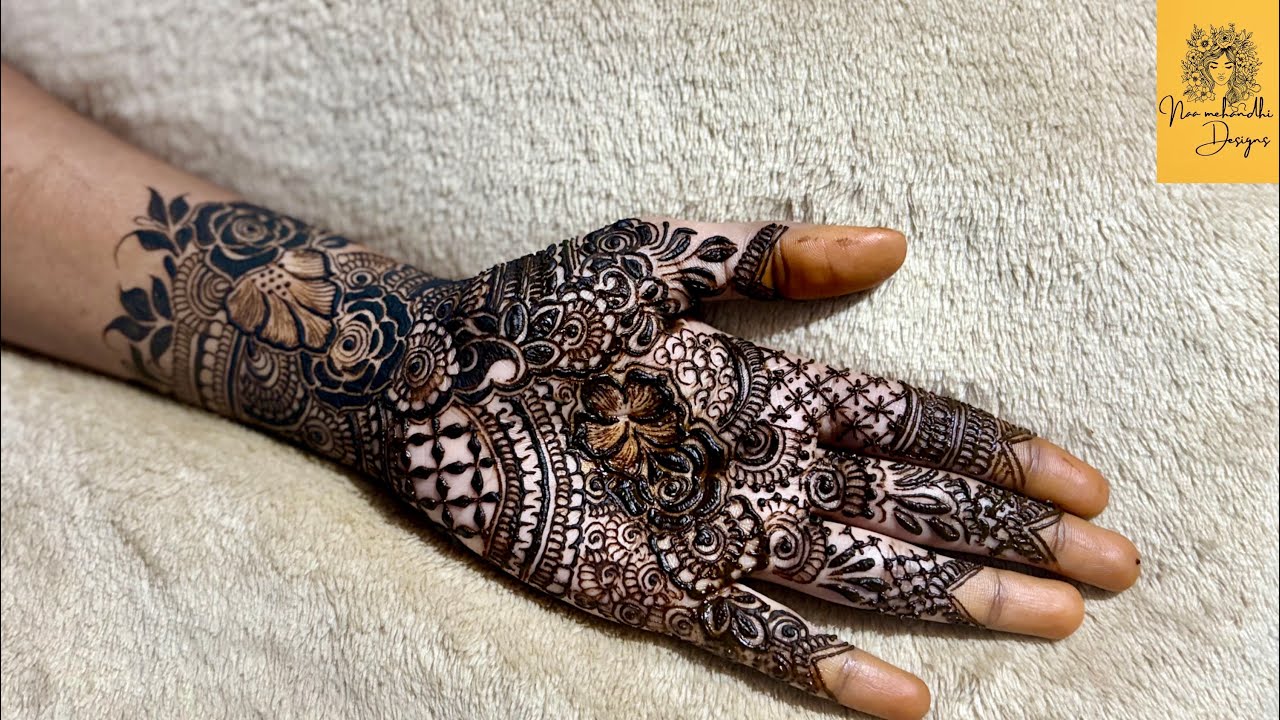 Front hand mehandi design # bridal mehandi design # naa mehandi designs 