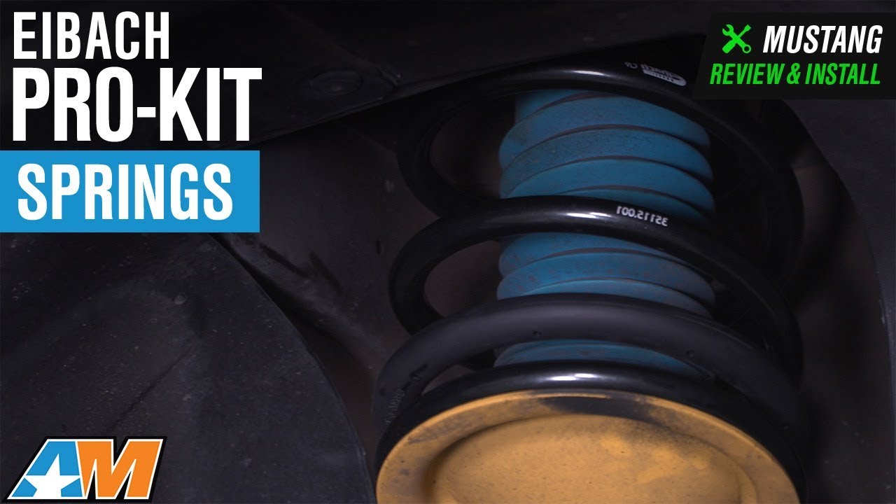 2007-2014 Mustang GT500 Eibach Pro-Kit Springs Review & Install