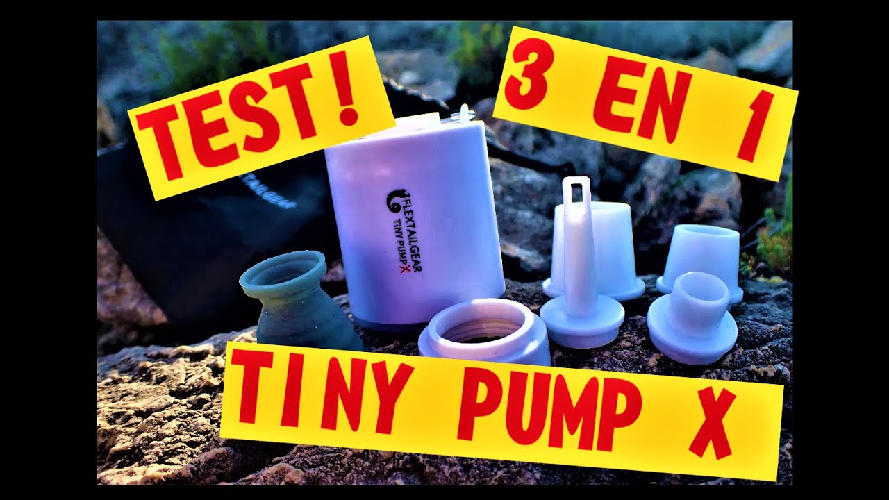 REVIEW y pruebas al  TINY PUMP X , creo que VA a ACOMPAÑARME en mis VIVACS.