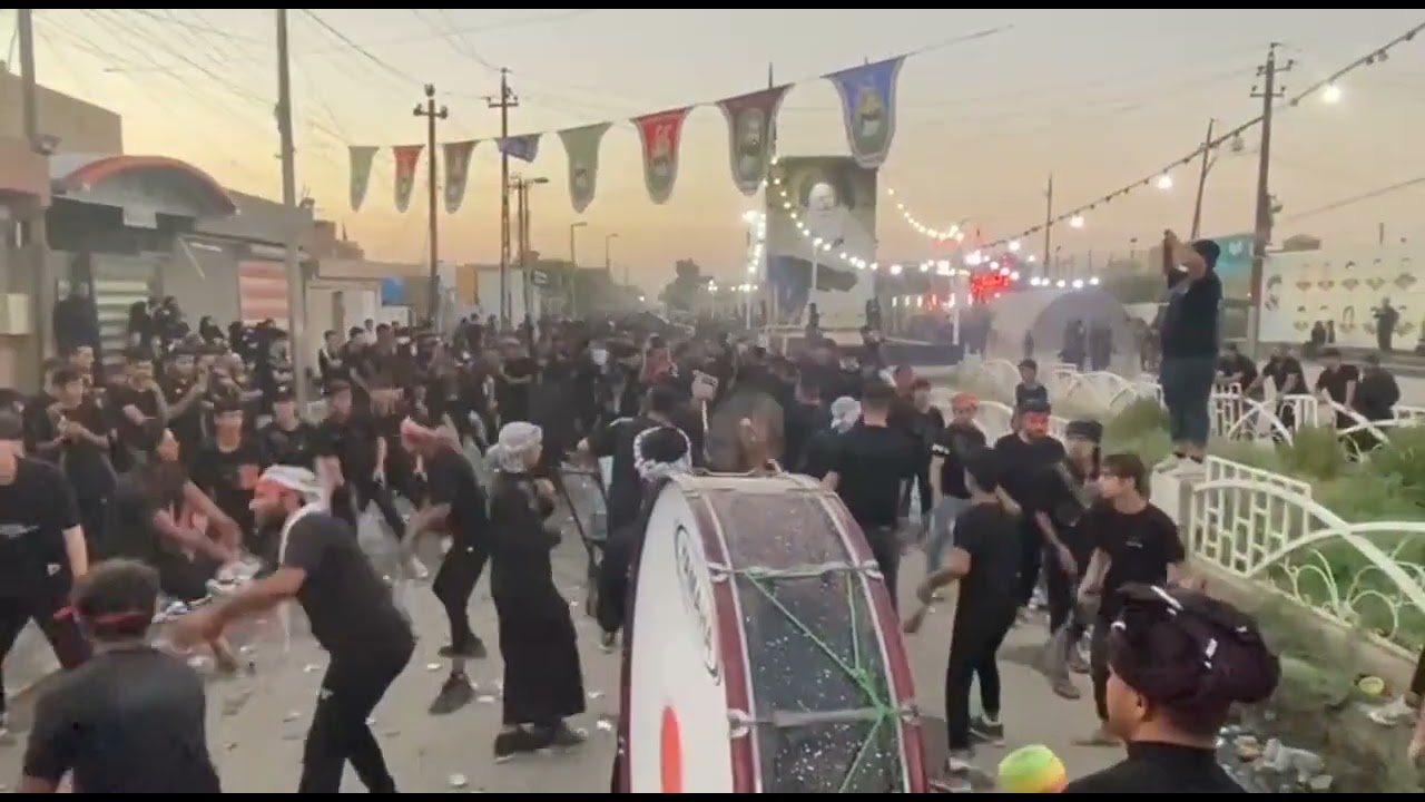 !!عاجل اسمعو هلخبر!!الرادود علي حميد موكب الحسن المجتبئ ع بغداد النهروان