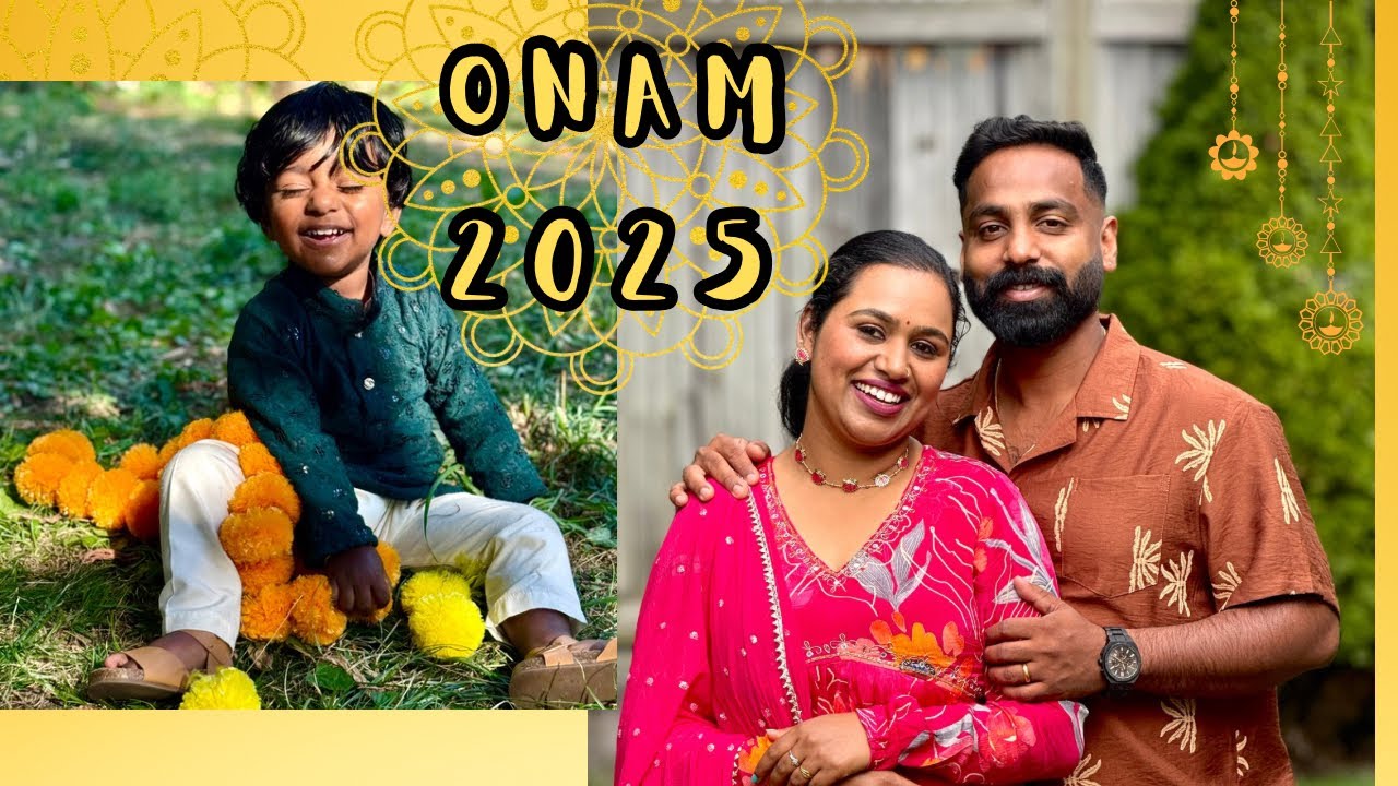 Onam Blossoms in Canada 🌸 | Festival with Friends#OnamBloom #Onam2025 #FestivalVibes #OnamInCanada