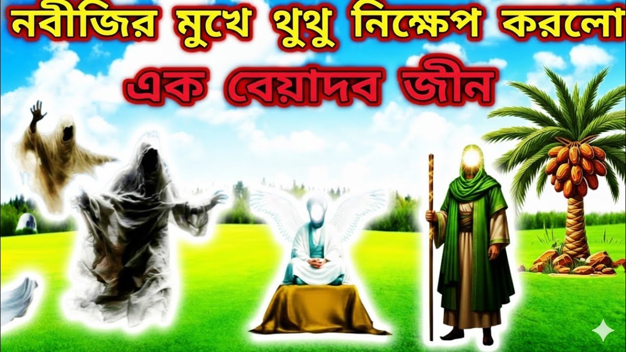 নবীজির মুখে থুতু নিক্ষেপ! অতপর সেই জীনটির কি হলো? অবিশ্বাস্য এক সত্য ঘটনা! 😱 #ইসলামিক_ভিডিও 