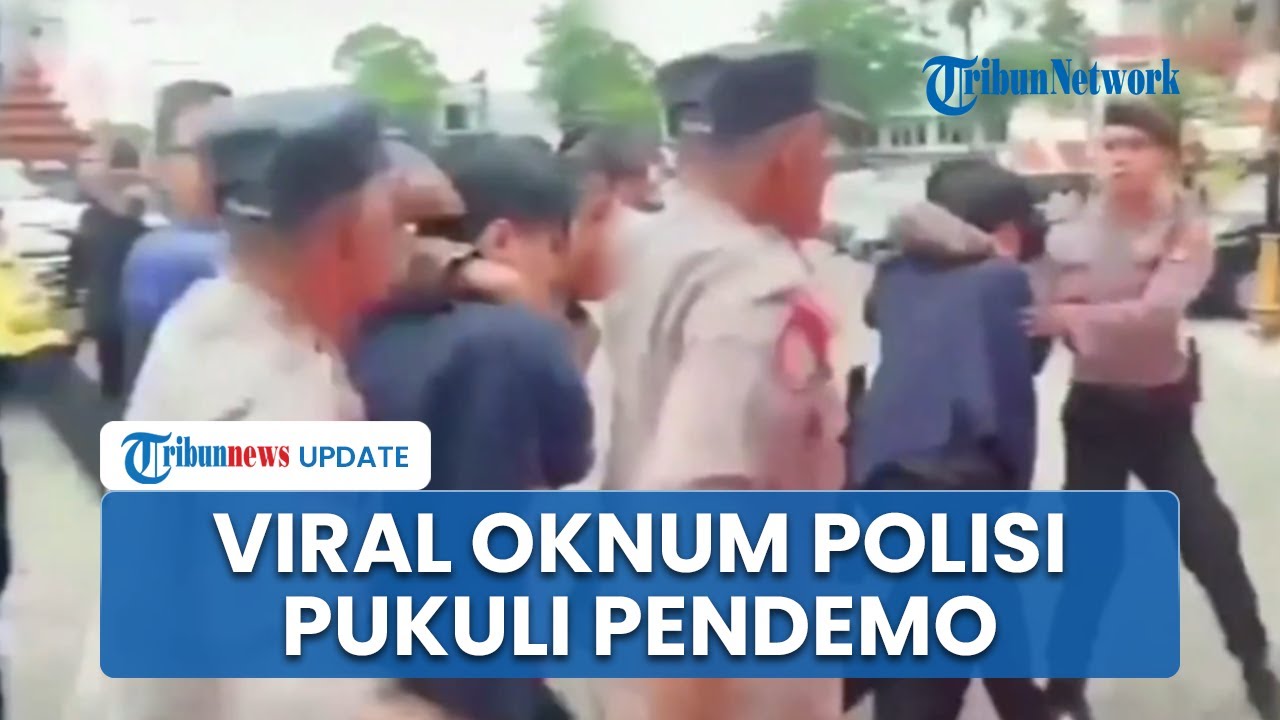 Viral Video Polisi Pukuli Mahasiswa saat Demo Ricuh di DPRD Jatim, Propam Bergerak: Terbukti Salah