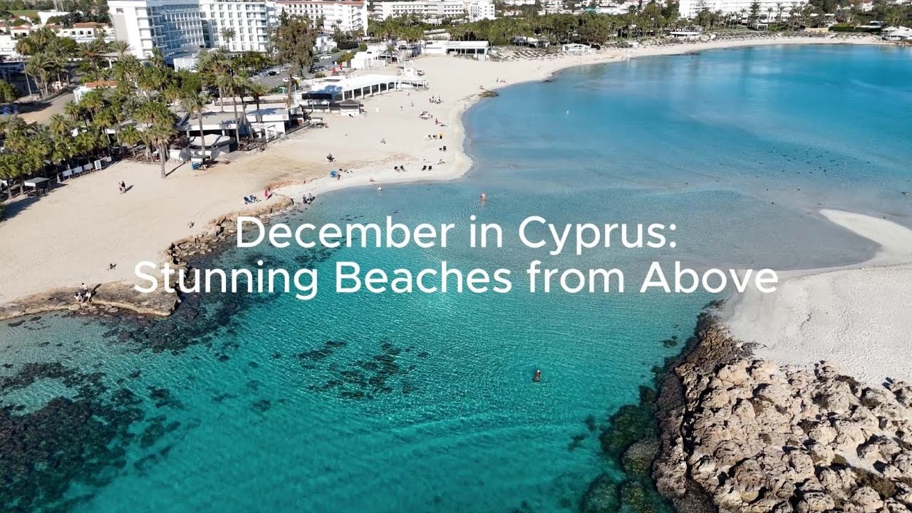 Cyprus Beaches in December: Hidden Winter Paradise (4K drone)