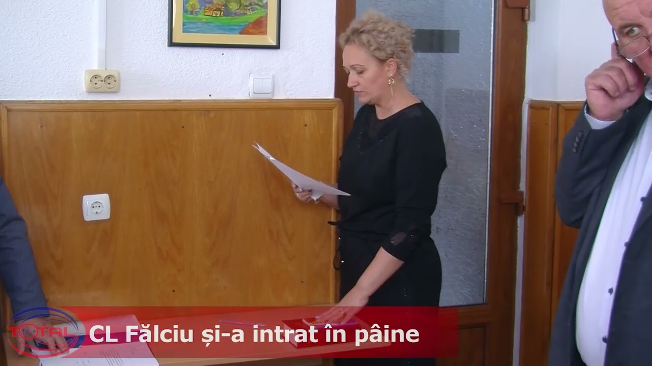 VIDEO//CL Fălciu și a intrat în pâine
