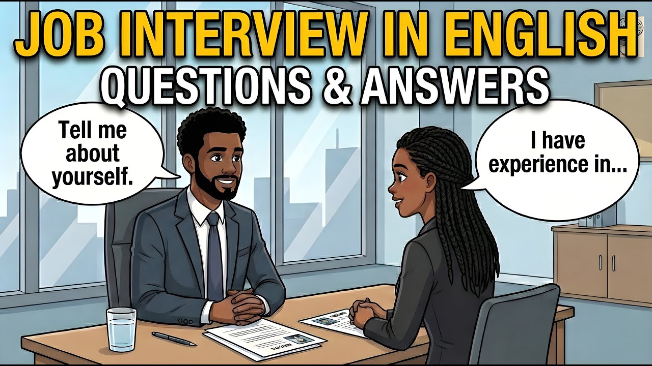 Job Interview in English: Questions & Answers | Real English Conversation