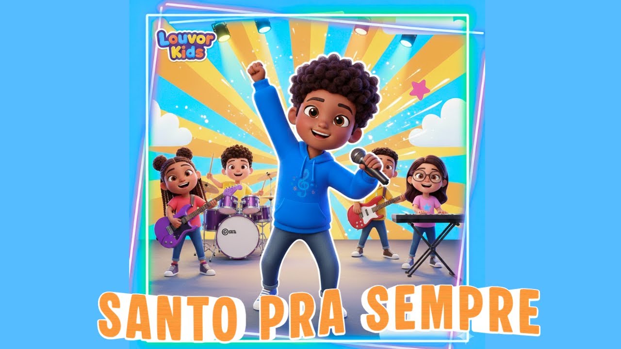 SANTO PRA SEMPRE/HOLY FOREVER - VERSÃO LOUVOR KIDS
