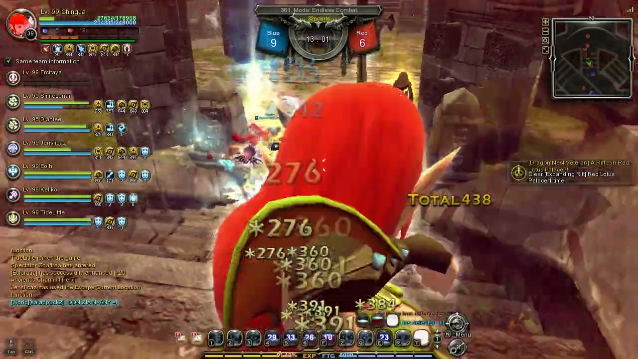 Artillery PvP Respawn Mode #1 | Dragon Nest SEA
