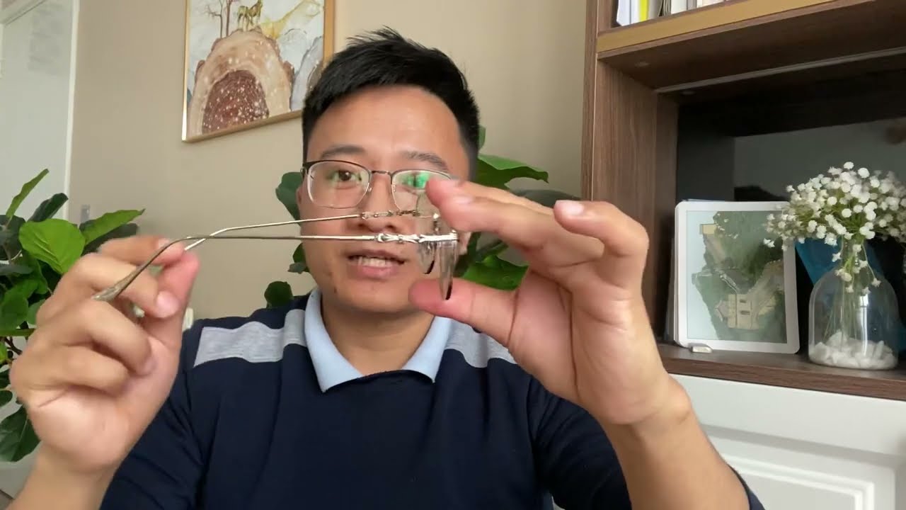 CHỈNH KÍNH BỊ  NGHIÊNG NGẢ - BÊN CAO BÊN THẤP - chỉ bằng tay, không cần dụng cụ