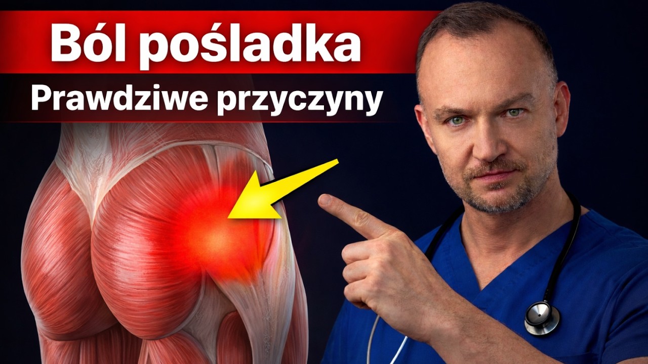 ⚠️ To nie zawsze rwa kulszowa! Skąd naprawdę bierze się b&oacute;l pośladka?