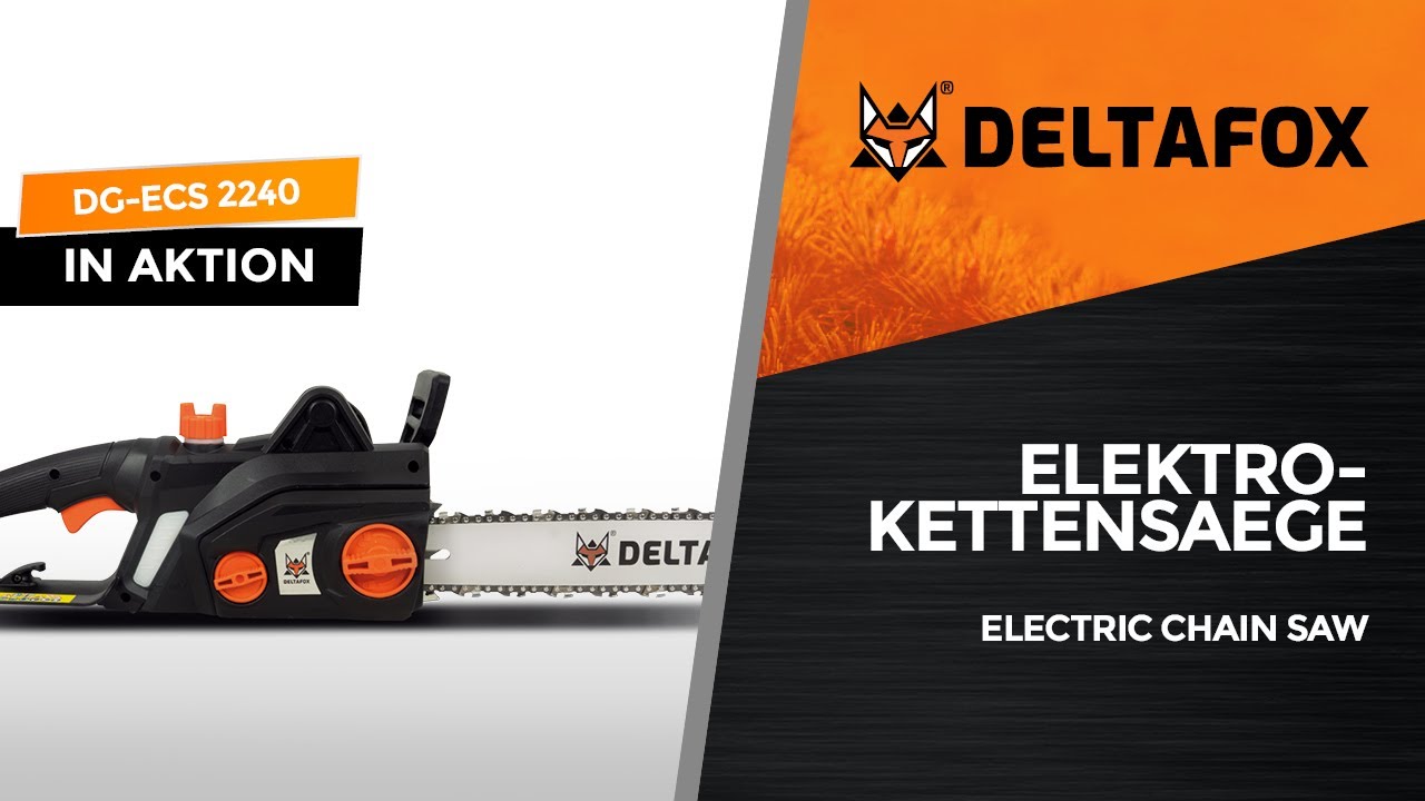DELTAFOX Elektro Kettens&auml;ge DG-ECS 2240