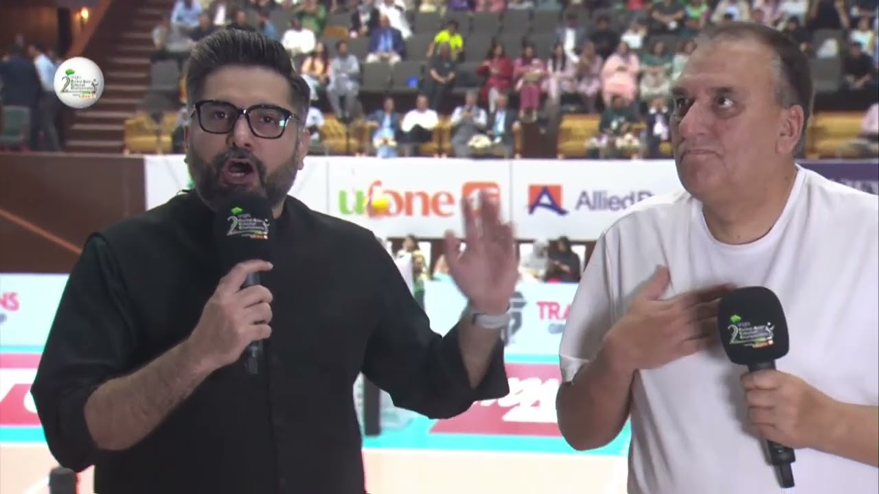 Pakistan Vs Turkmenistan Volleyball Final Match 2nd Engro CAVA Volleyball League Pakistan 2024