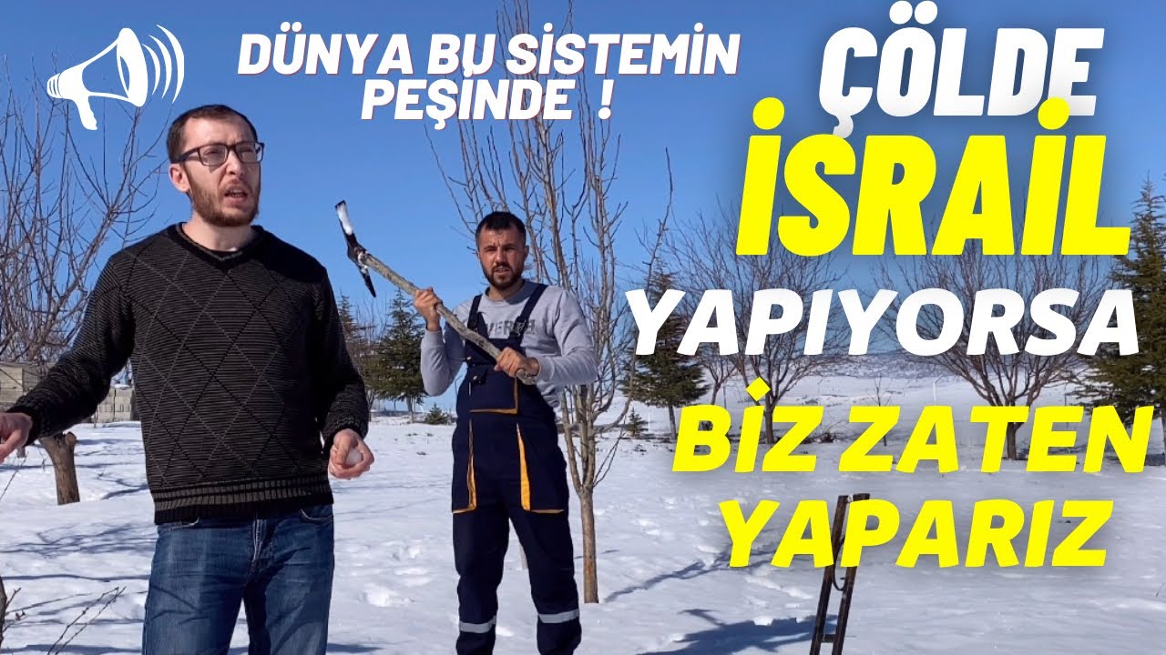 KAZMALI ÇİFTÇİ | 5 DAKİKADA İSRAİLİN TARIM SIRRINI AÇIKLADI | AKUAPONİK TARIM