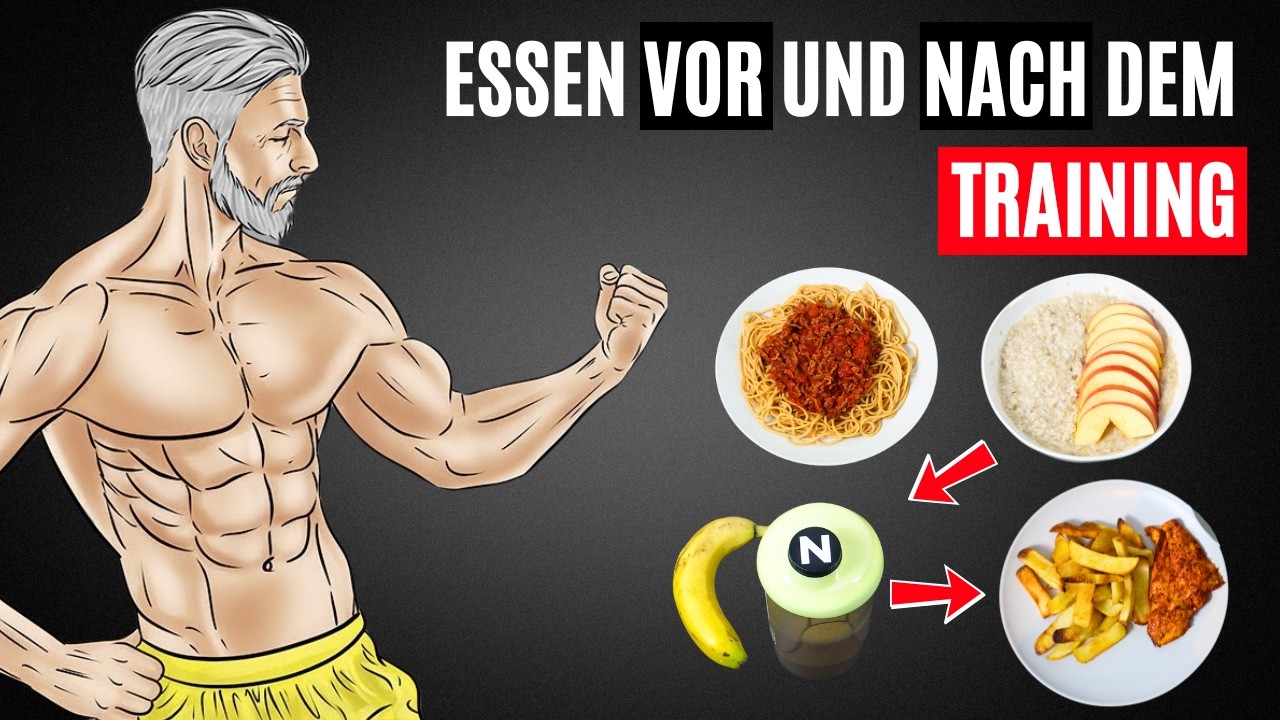 Die beste Mahlzeit VOR und NACH dem Training | Muskelaufbau (Ü40 Jahre)