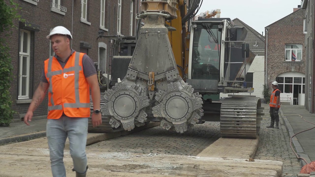 BodemBouw - Specialisme in de binnenstad van Maastricht voor een ondergrondse bouwkuip.
