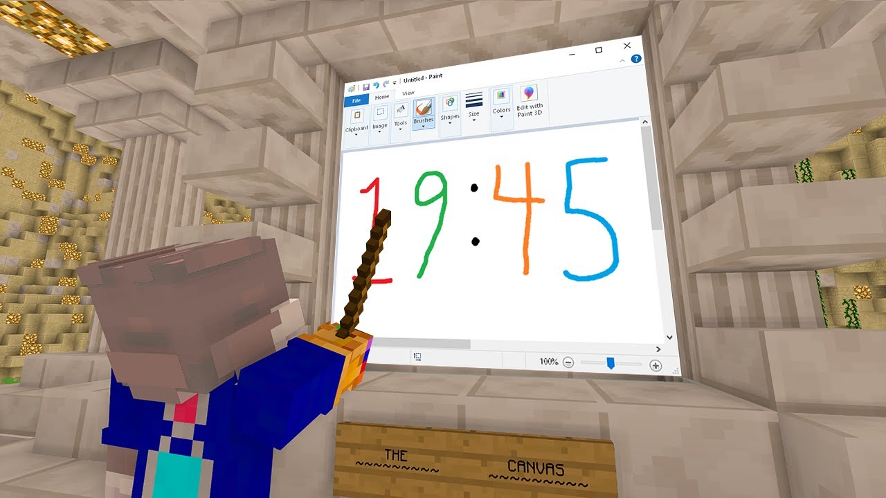 Minecraft CTM Speedrun: The Painter in 19:45 [WR]