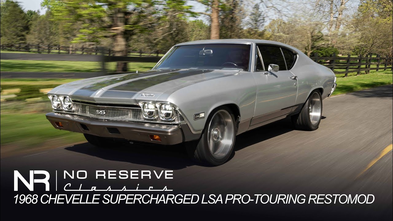 4K Test Drive Supercharged LSA 1968 Chevrolet Chevelle Pro-Touring Restomod - FOR SALE 18005627815
