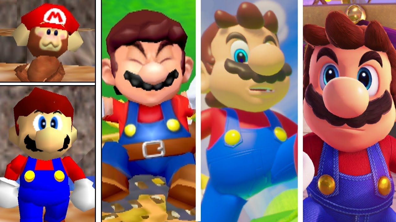 Evolution Of Mario Losing His Cap! (1996-2025)