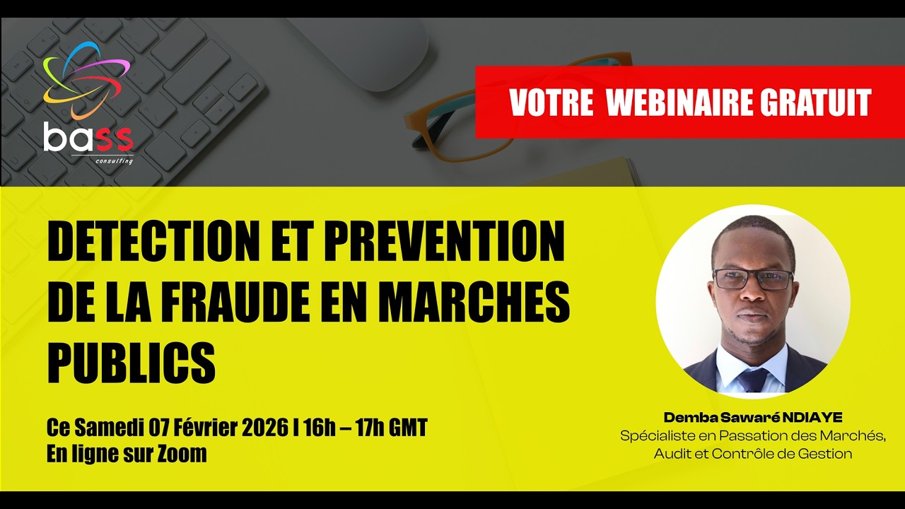 Webinaire Gratuit : Détection et prévention de la fraude en Marchés Publics