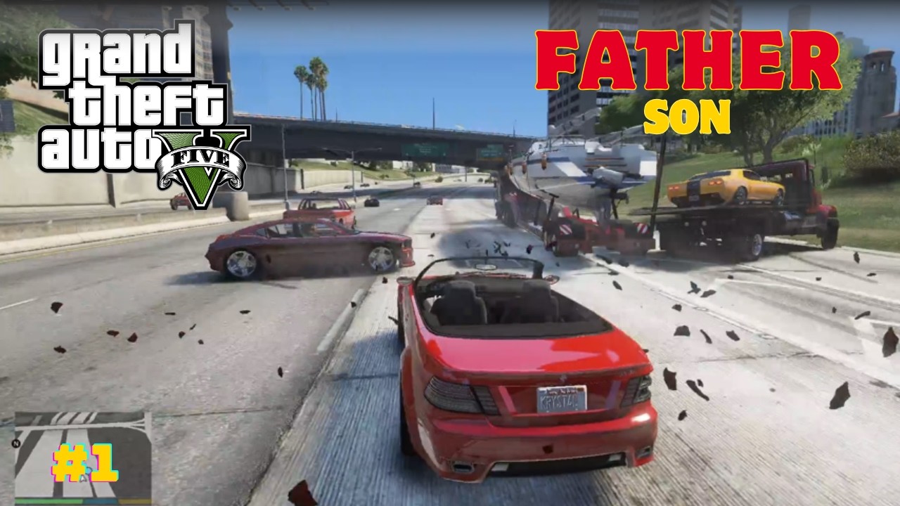 Father GTA 5 Gameplay #1 | Jimmy First Appearance 😎