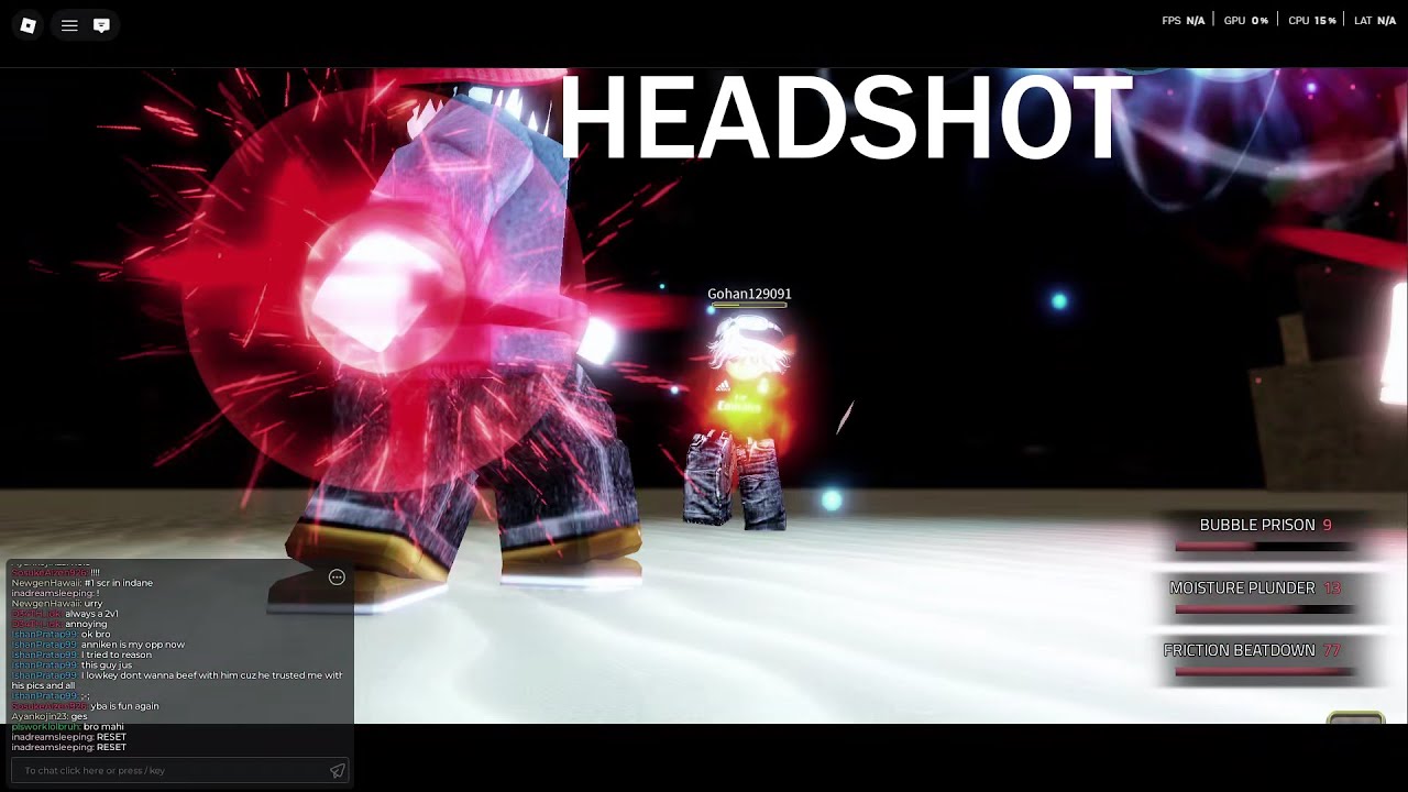 [YBA] Headshot