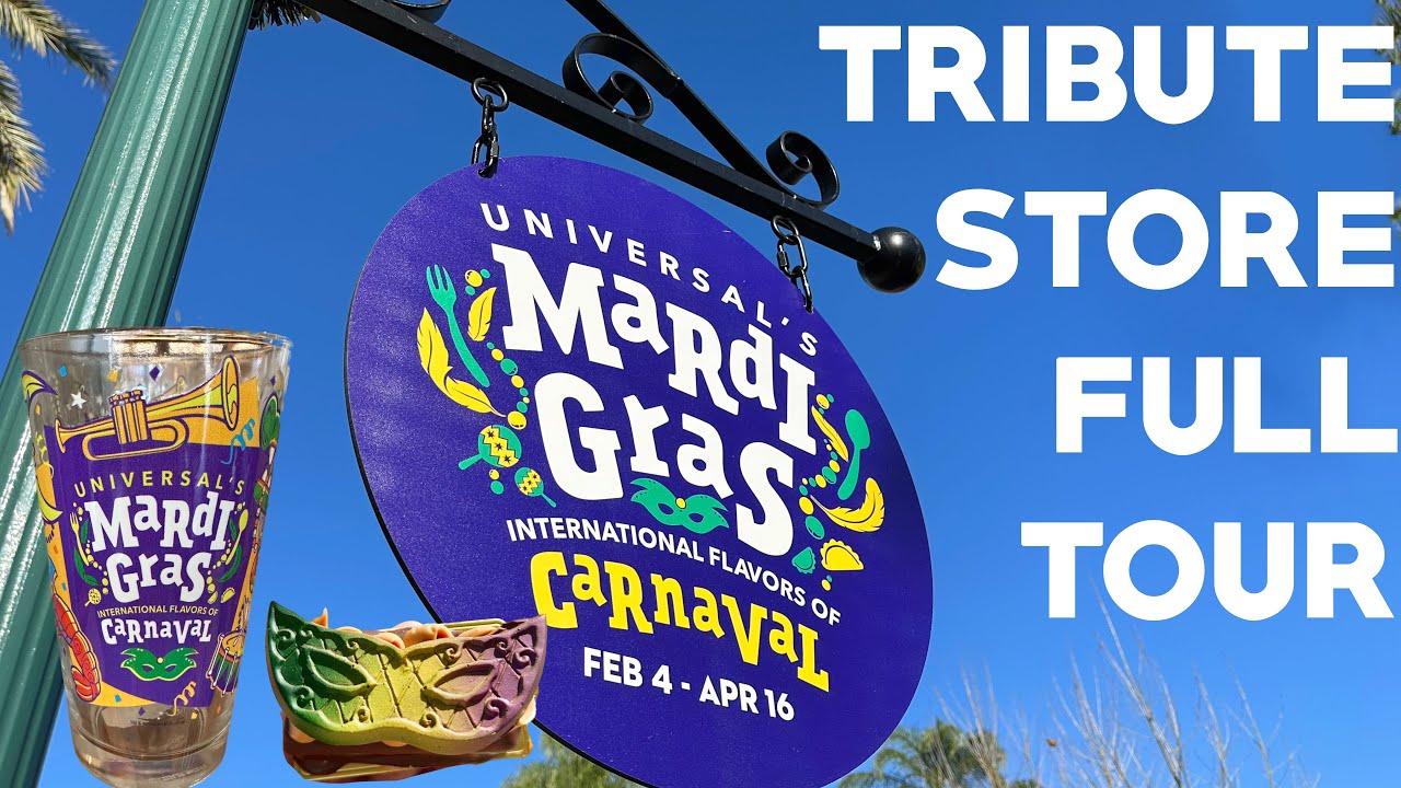 Universal Mardi Gras 2023 (Tribute Store, Food, Merch)