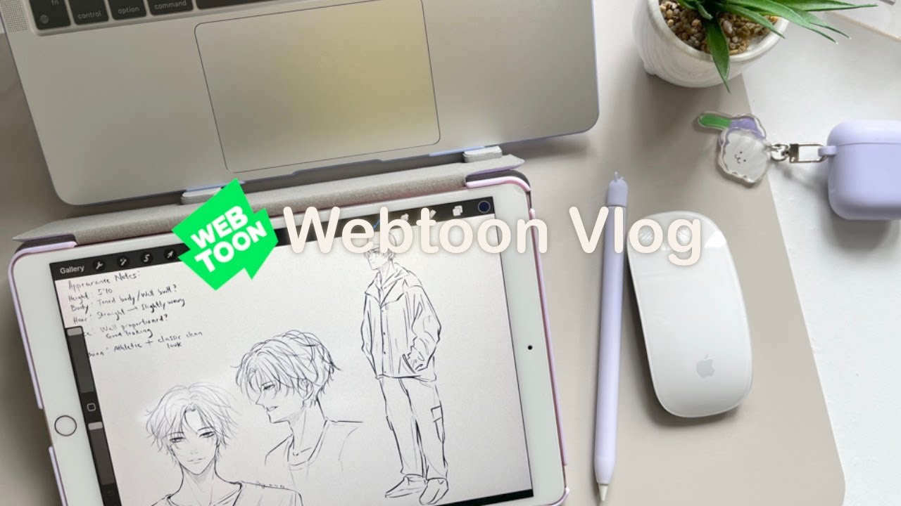 WEBTOON VLOG #3 | Updates + making a new romance webcomic series