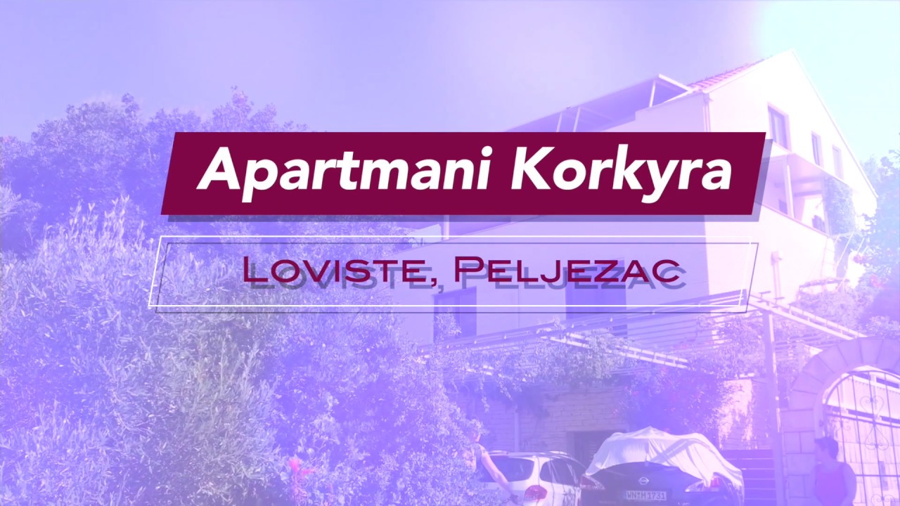 Loviste Croatie Apartmani Korkyra