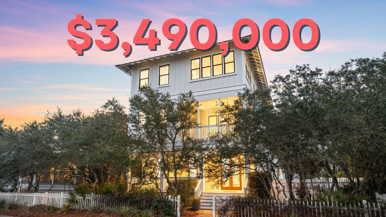 33 Boardwalk Lane | 30A Homes | 3844 SF | 4 Beds | Old Florida Beach | Santa Rosa Beach, FL