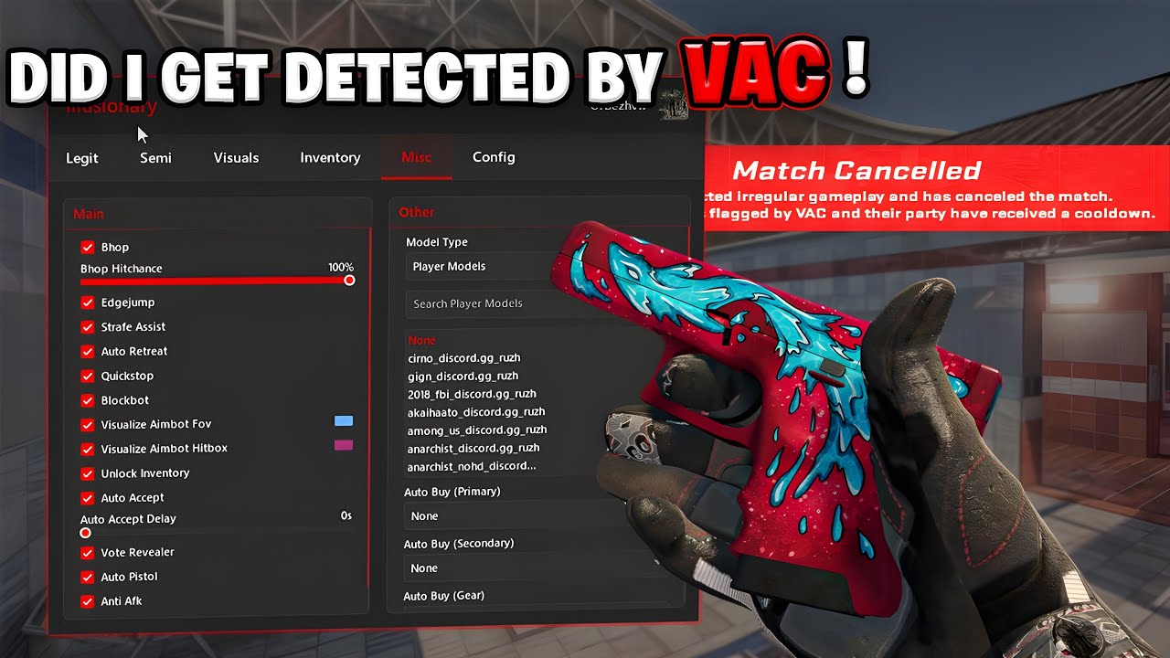 CS2 Legit/Semirage Меня забанили VAC? (при участии illusionary.club)