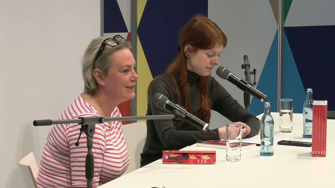 Christa Randzio-Plath, T. Patzschke, A. Scherz und Frauke Buchholz auf der Leipziger Buchmesse 2024