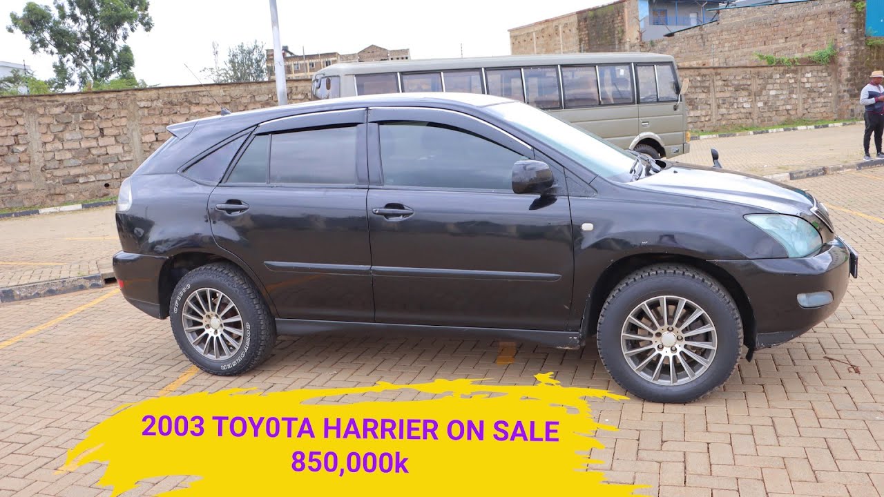 2003 Toyota Harrier on Sale at Ksh 850,000k/ Locally Used Toyota Harrier on Sale at Ruiru Town