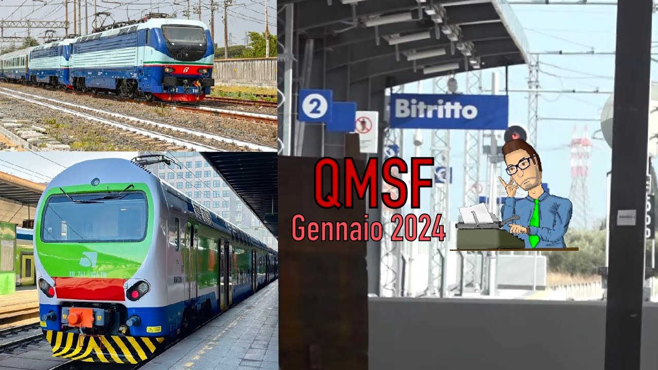 Questo Mese Sulle Ferrovie Gennaio 2024 - Ferrovia Bari-Bitritto, “nuovi” TAF e molto altro