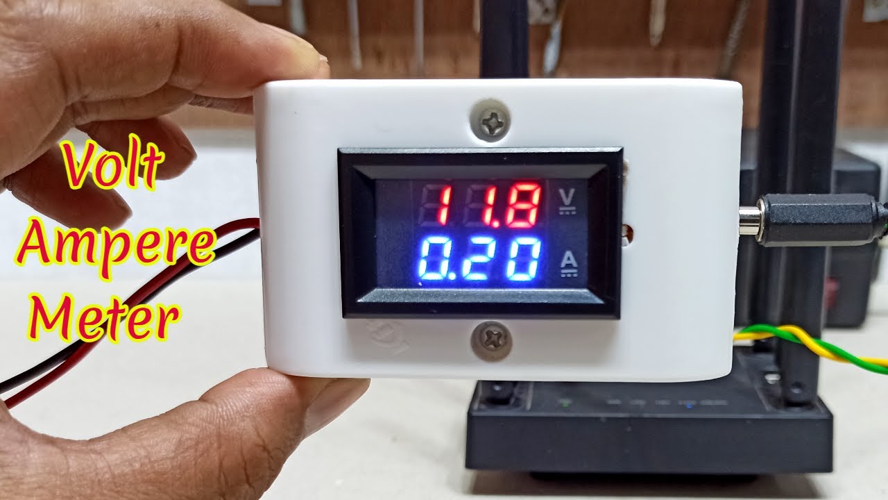 How to Make a Volt & Amp Meter at Home | DIY DSN-VC288 Project