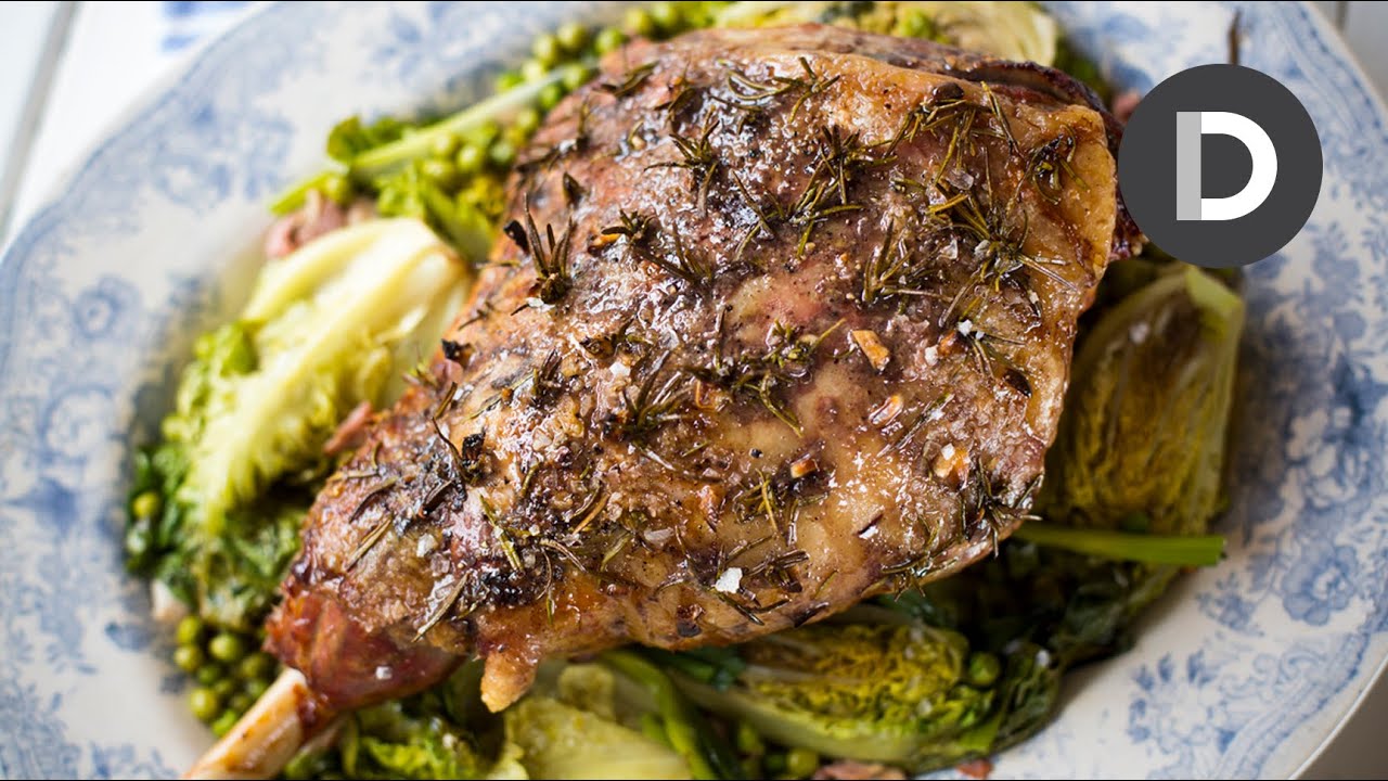 Roast Irish Lamb with Rosemary and Garlic feat. EntertainingWithBeth