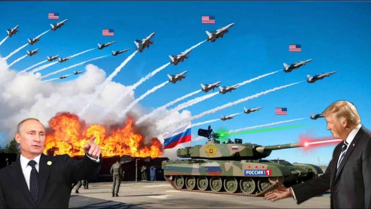 71 американских истребителей атаковали российский военный конвой&hellip; Но посмотрите, что произошло дальш