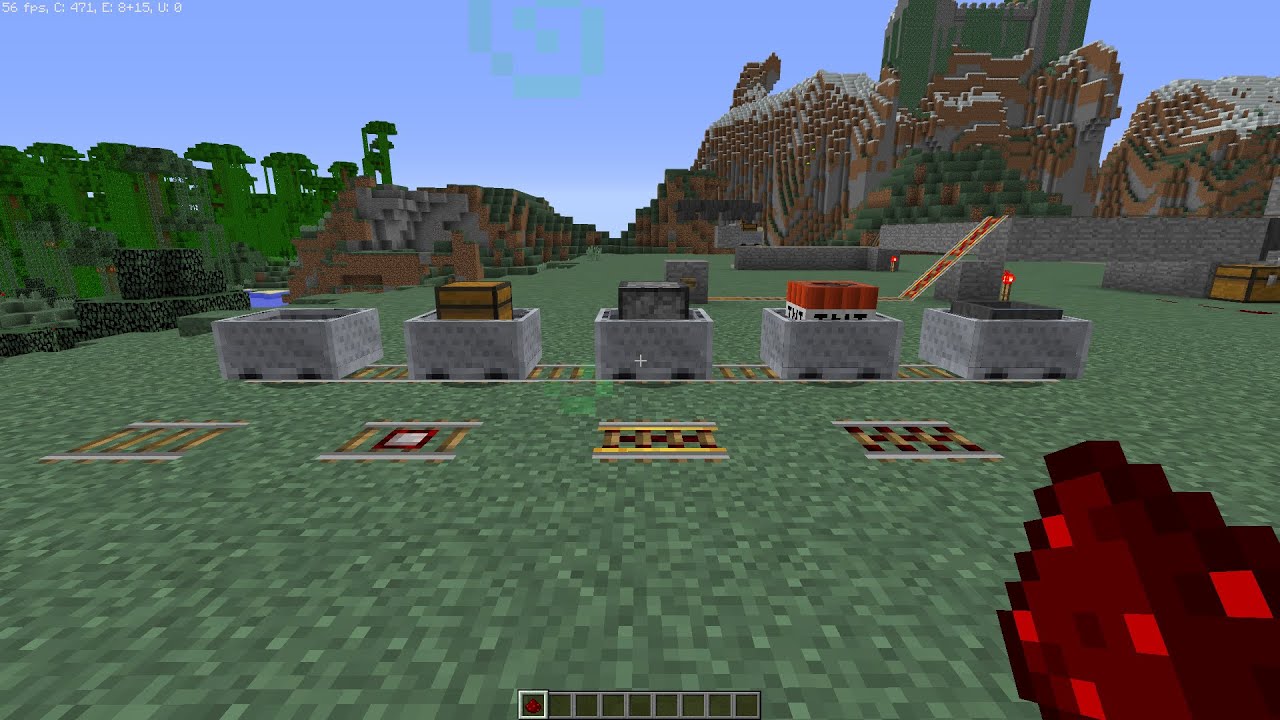 Minecraft - Železnice II