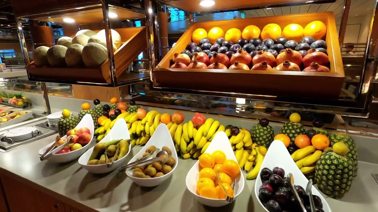 ALLE BUFFETRESTAURANTS auf der AIDACosma inkl. Buffet