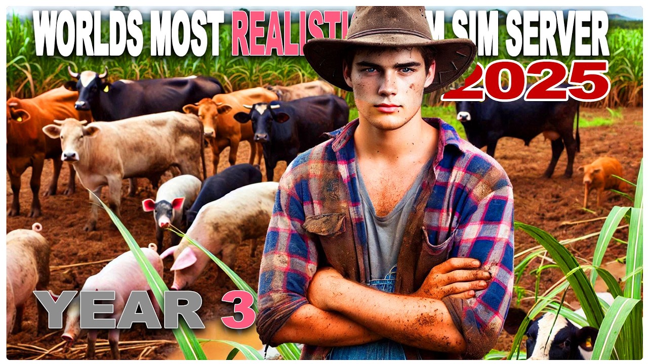 Y3ep67 60% Yield is NOT Sustainable  |  Worlds Most Realistic Farm Sim Server `25