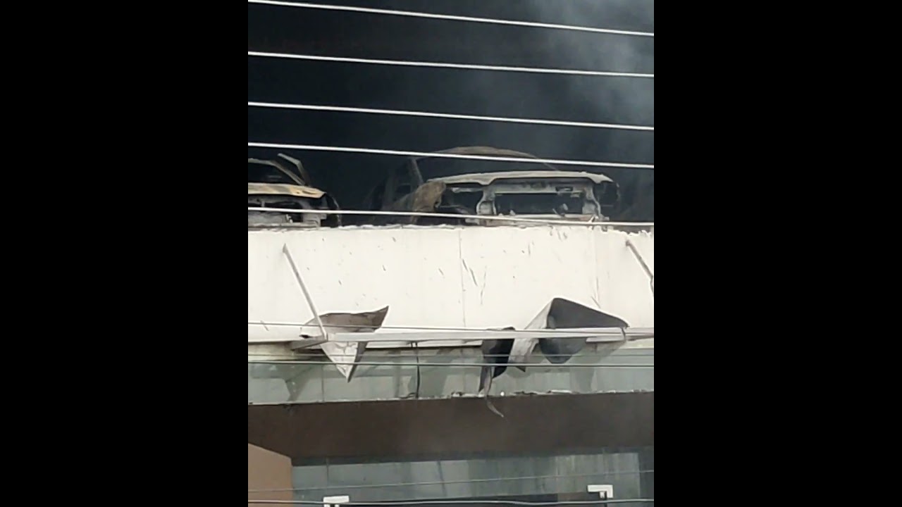latest hot news 🔥 Rewari Hyundai showroom under fire 🚒🔥😲