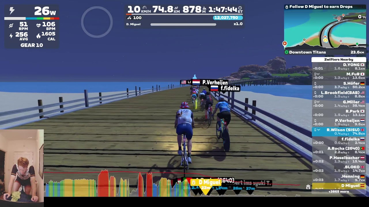 Zwift 2025 ECRO World Tour | Chasing San Sebastian | DownTown Titans (Cat. A / Time slot 1)