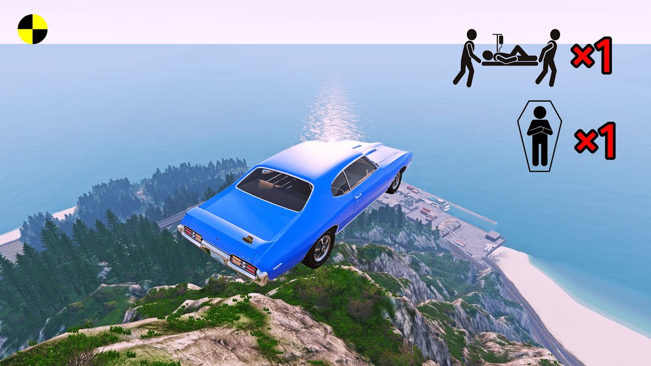 Realistic High-Speed Car Crashes in BeamNG.drive #76 | Ultra Detailed Crash Compilation