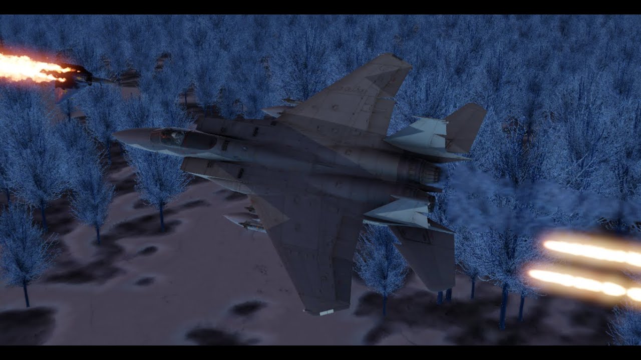 F-15 in sim